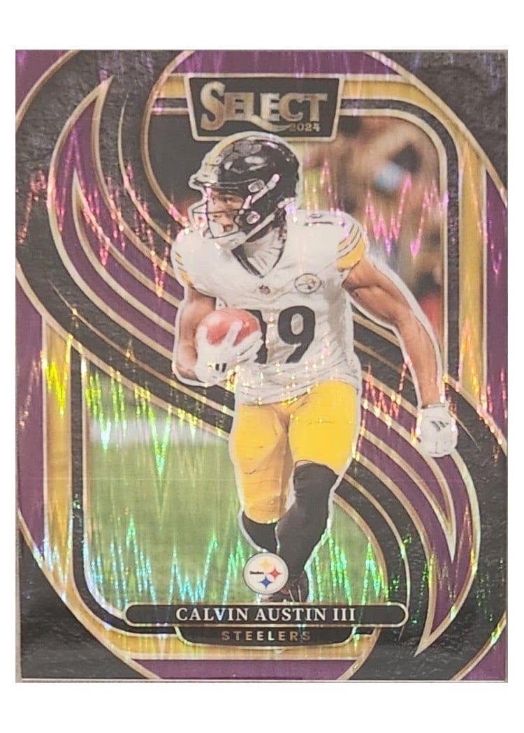 2024 Panini Select Base Set Calvin Austin III #133 card