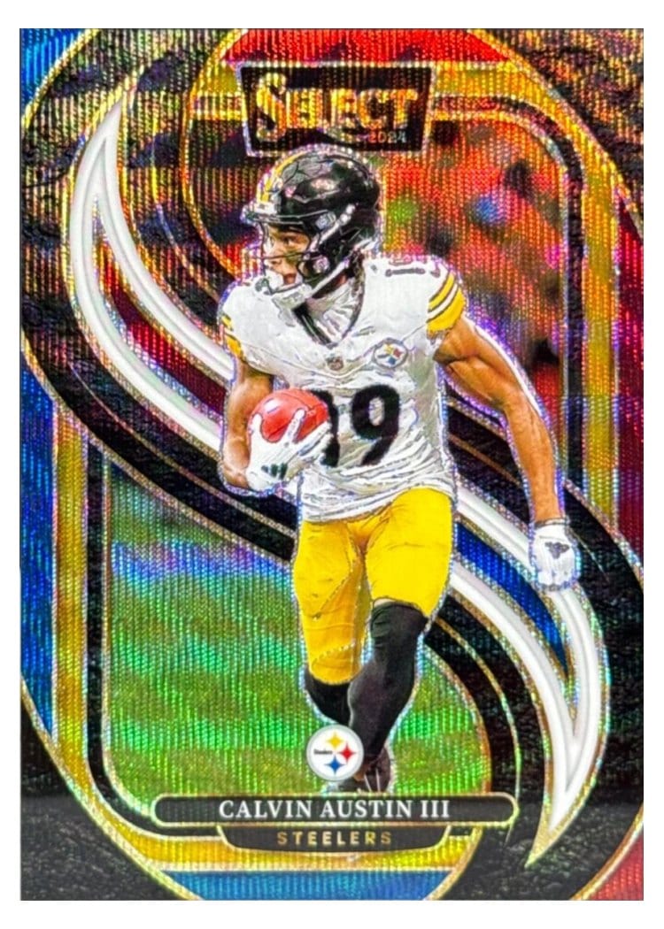 2024 Panini Select Base Set Calvin Austin III #133 card