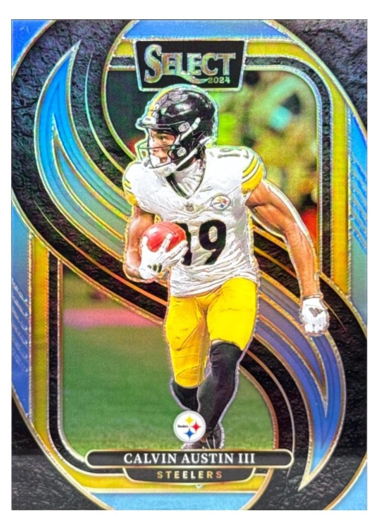 2024 Panini Select Base Set Calvin Austin III #133 card