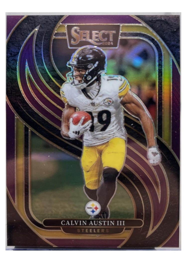 2024 Panini Select Base Set Calvin Austin III #133 card