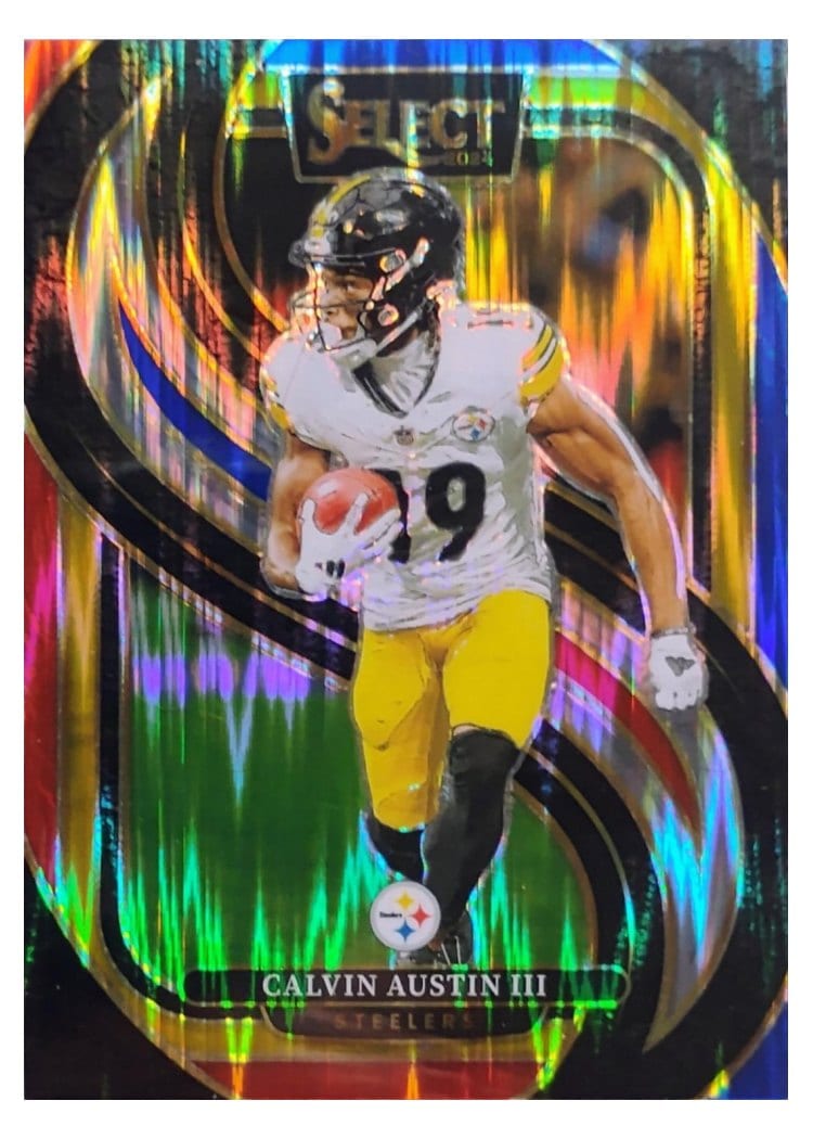 2024 Panini Select Base Set Calvin Austin III #133 card