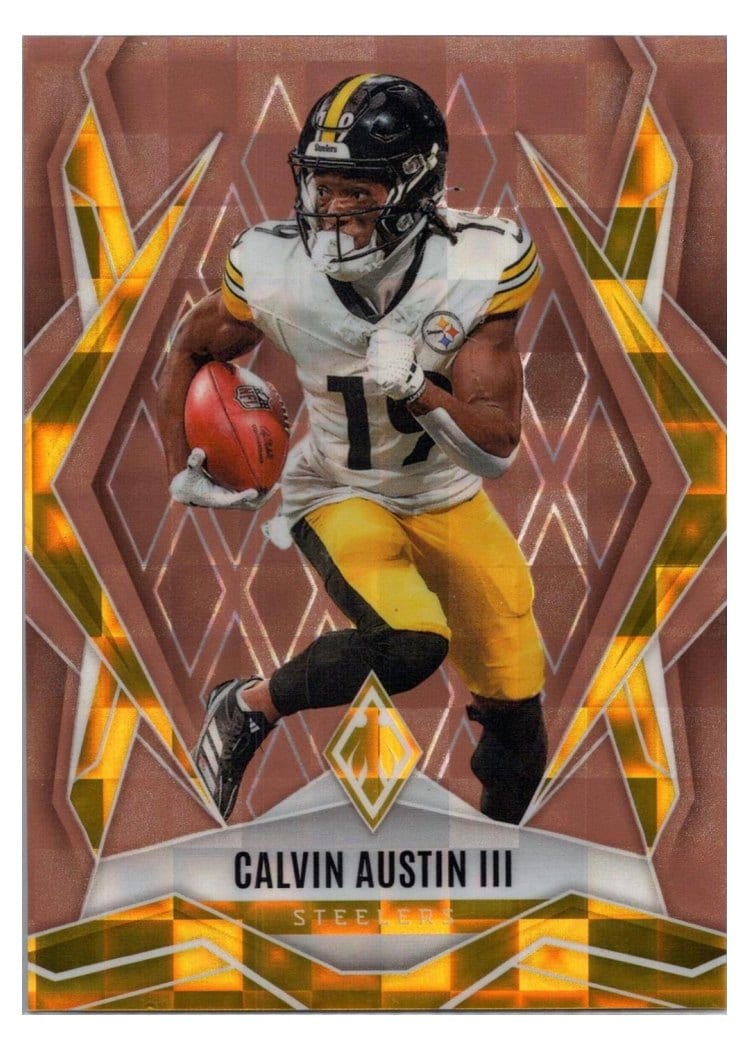 2025 Panini Phoenix Base Set Calvin Austin III Bronze Pandora #121 card