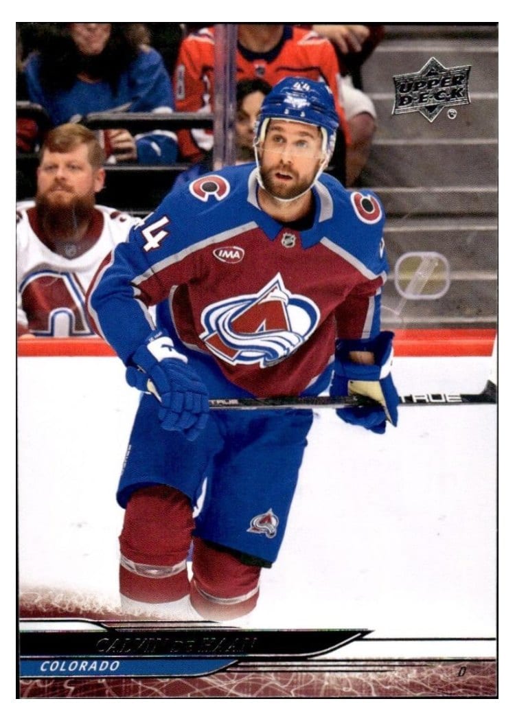 2024-25 Upper Deck Base Set Calvin de Haan #533 card