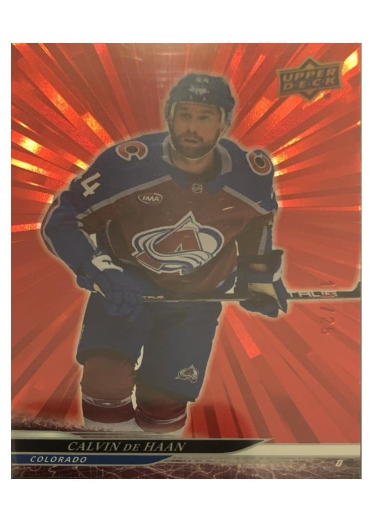 2024-25 Upper Deck Base Set Calvin de Haan #533 card