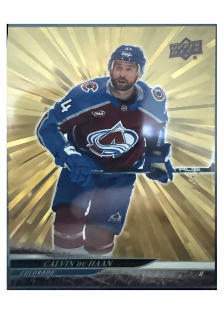 2024-25 Upper Deck Base Set Calvin de Haan #533 card