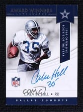 2023 Donruss Award Winners Autographs Calvin Hill #AWA-CH card