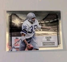 2024 Topps Signature Class Gridiron Ambassadors Calvin Hill #GA-30 card