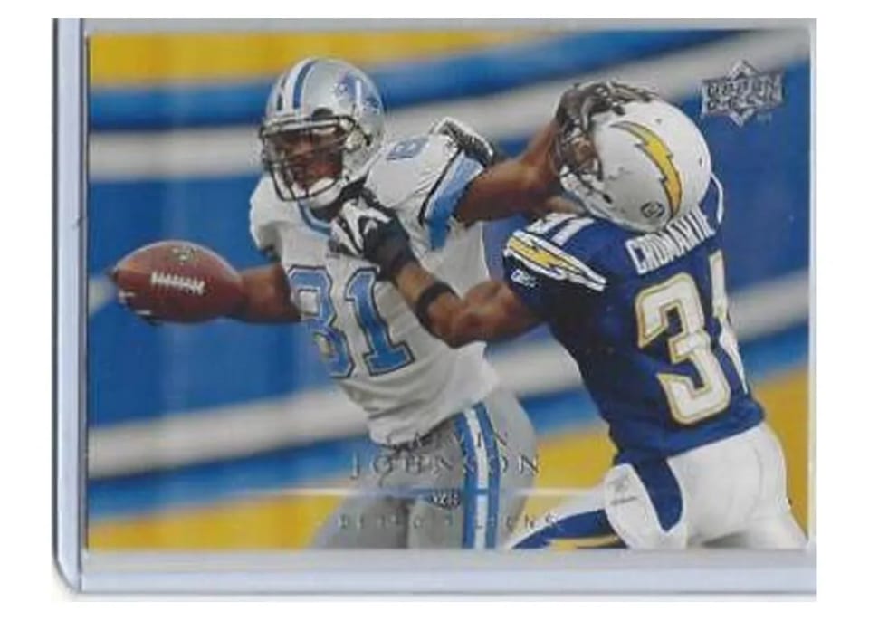 2008 Upper Deck Calvin Johnson #63 card