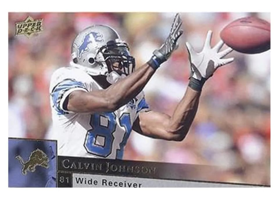 2009 Upper Deck Calvin Johnson #67 card