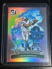 2025 Donruss Optic Downtown Calvin Johnson #4 card