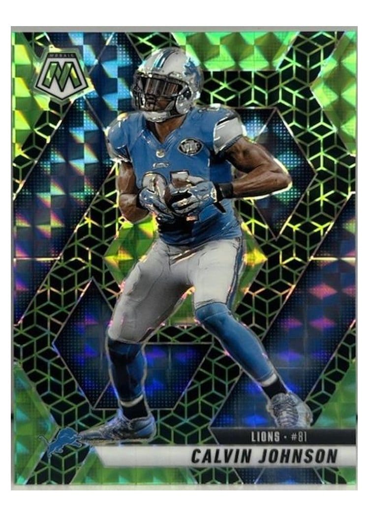 2025 Panini Mosaic Base Set Calvin Johnson #90 card