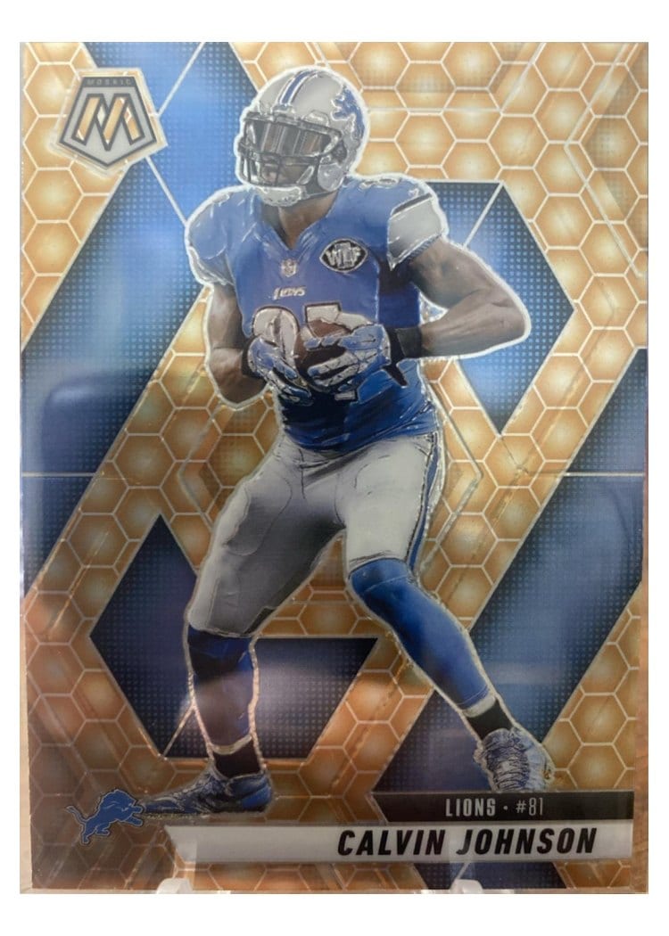 2025 Panini Mosaic Base Set Calvin Johnson #90 card