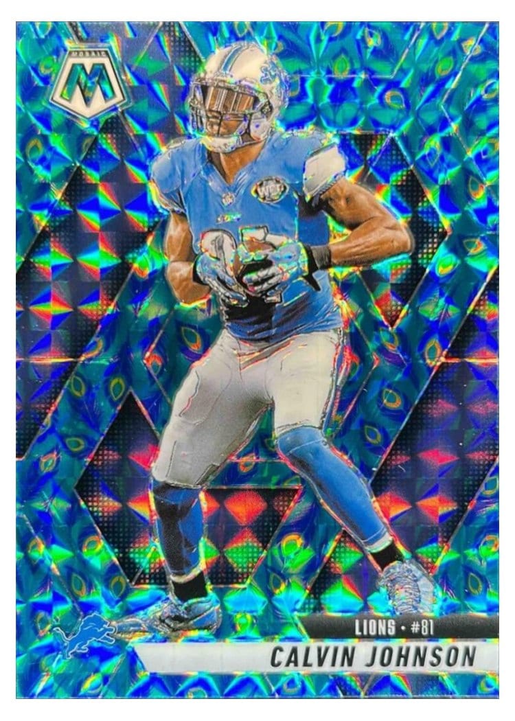 2025 Panini Mosaic Base Set Calvin Johnson #90 card