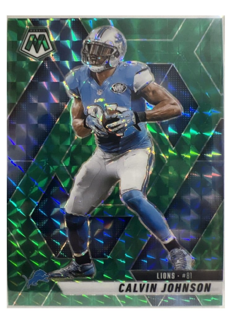 2025 Panini Mosaic Base Set Calvin Johnson #90 card