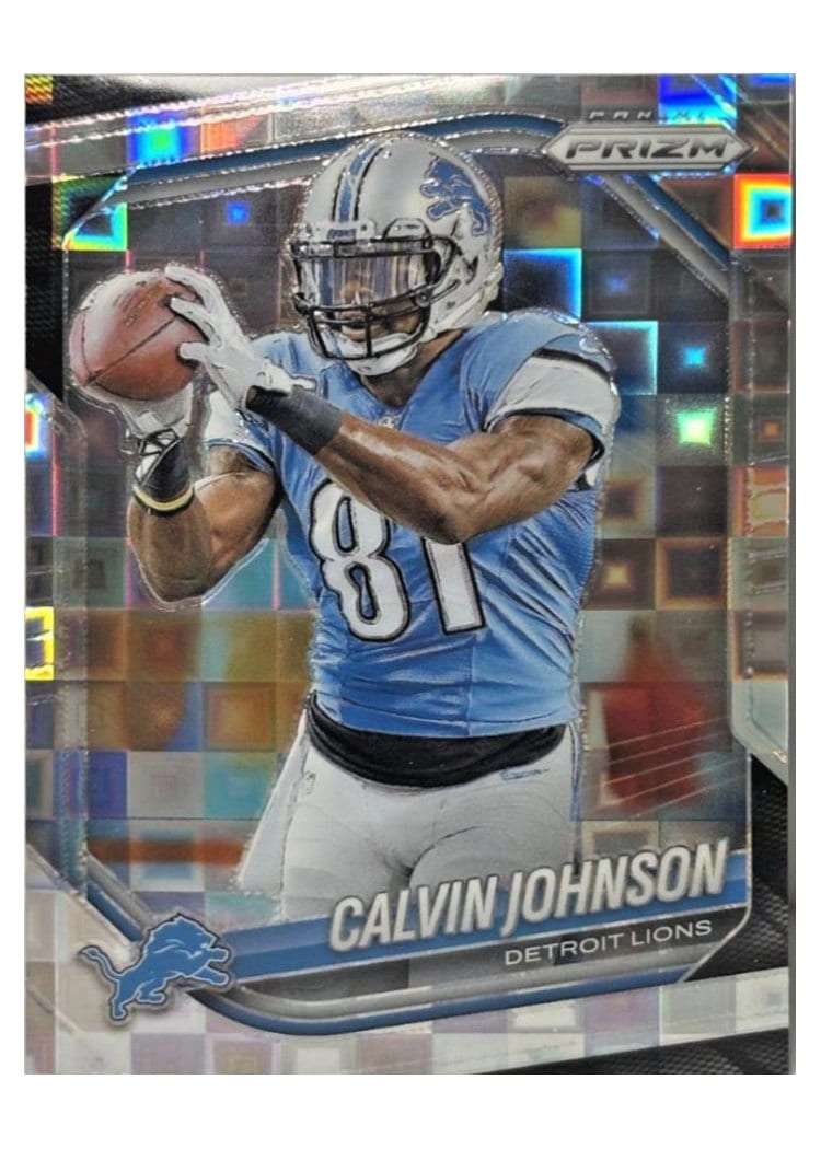 2025 Panini Prizm Base Set Calvin Johnson #111 card