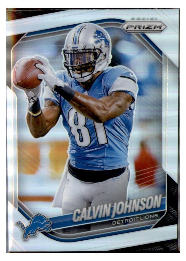 2025 Panini Prizm Base Set Calvin Johnson #111 card