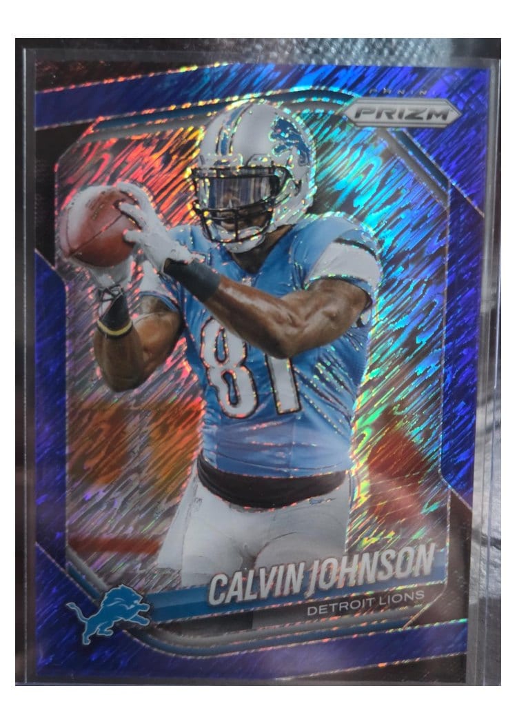 2025 Panini Prizm Base Set Calvin Johnson #111 card