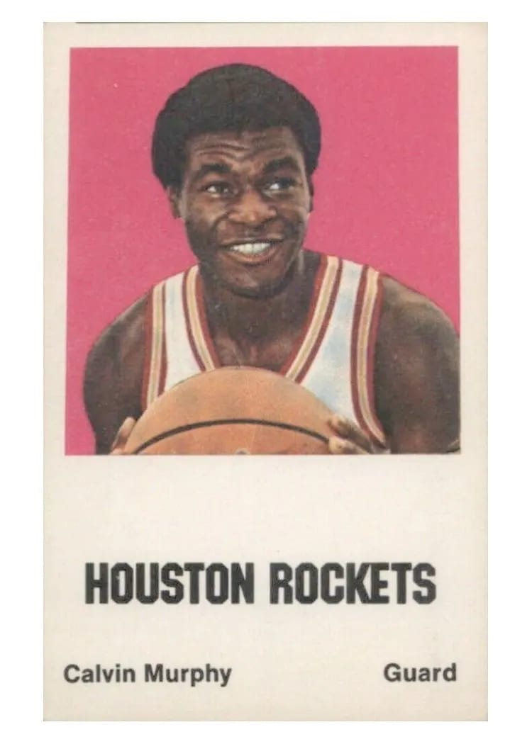 1972 Comspec Calvin Murphy card