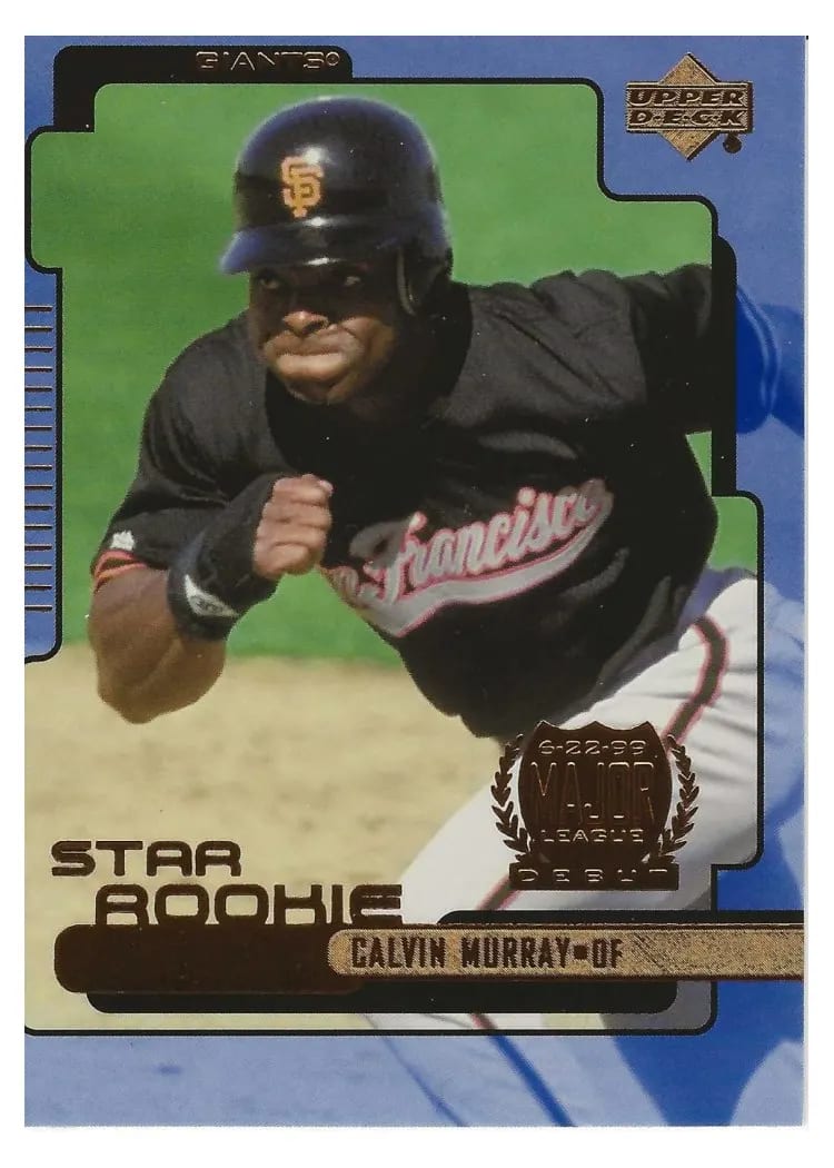 2000 Upper Deck Calvin Murray #25 card