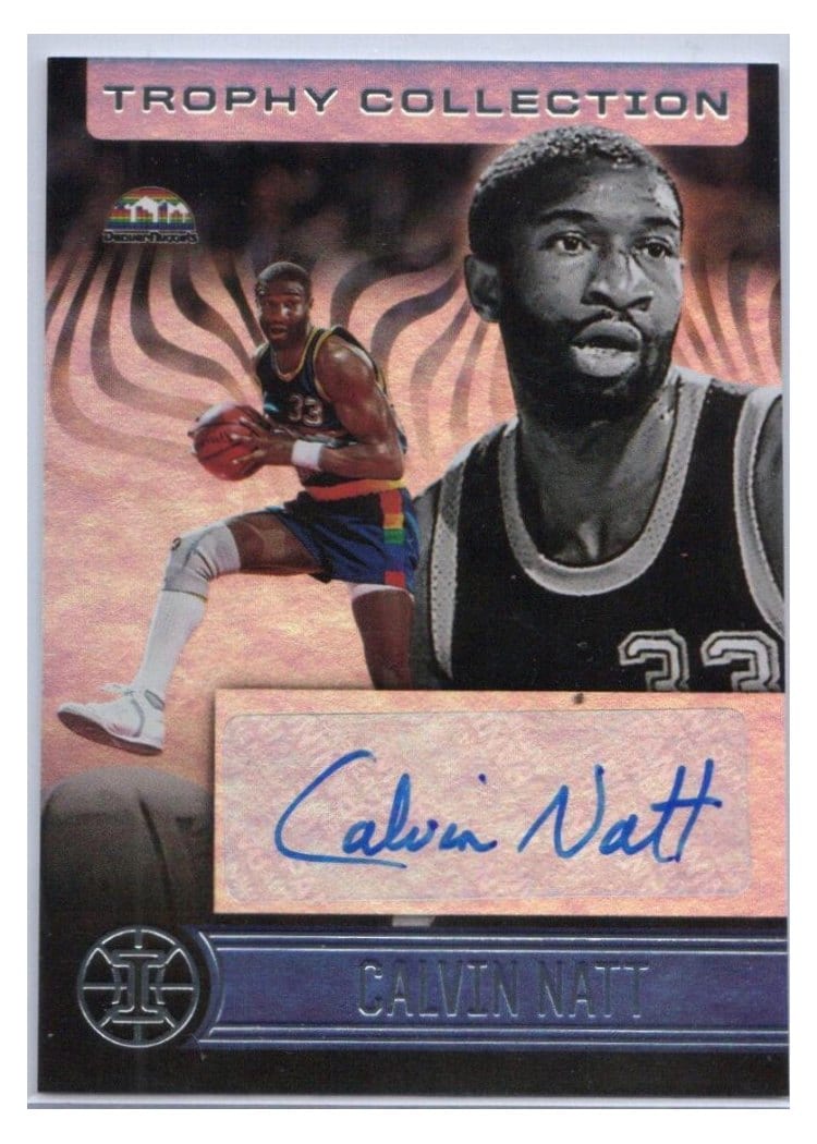 2020-21 Panini Illusions Trophy Collection Signatures Calvin Natt #TC-CNT card