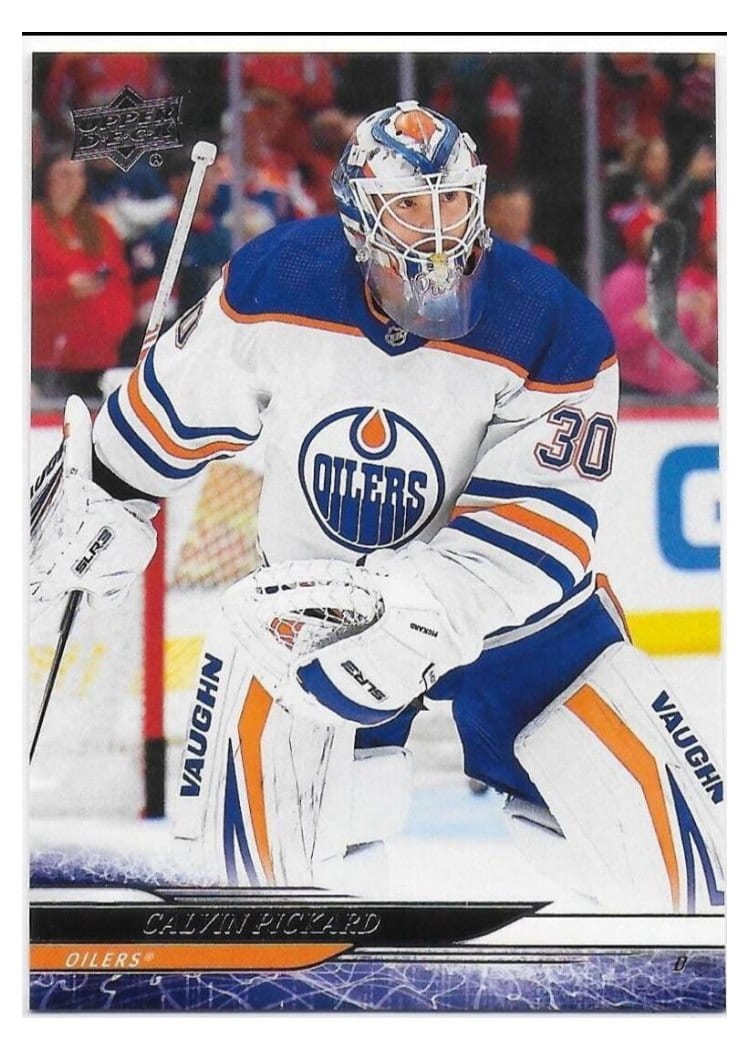 2024-25 Upper Deck Base Set Calvin Pickard #317 card