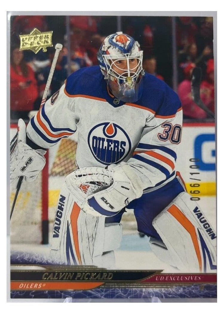 2024-25 Upper Deck Base Set Calvin Pickard #317 card