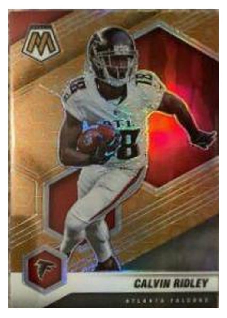 2021 Panini Mosaic Base Set Calvin Ridley #16 card