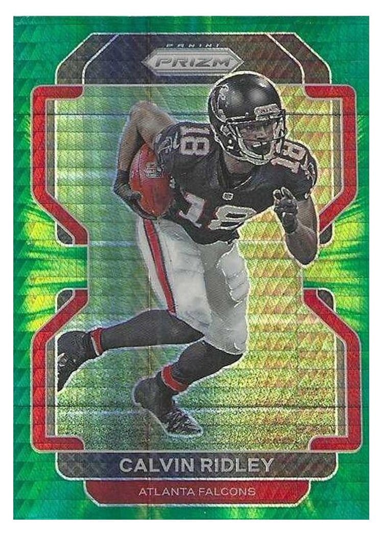 2021 Panini Prizm Base Set Calvin Ridley #322 card