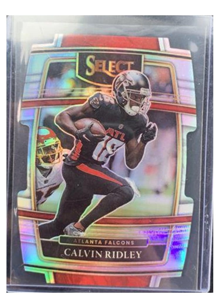 2021 Panini Select Base Set Calvin Ridley Silver Die Cut #4 card