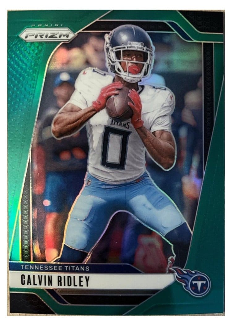 2024 Panini Prizm Base Set Calvin Ridley Green #280 card