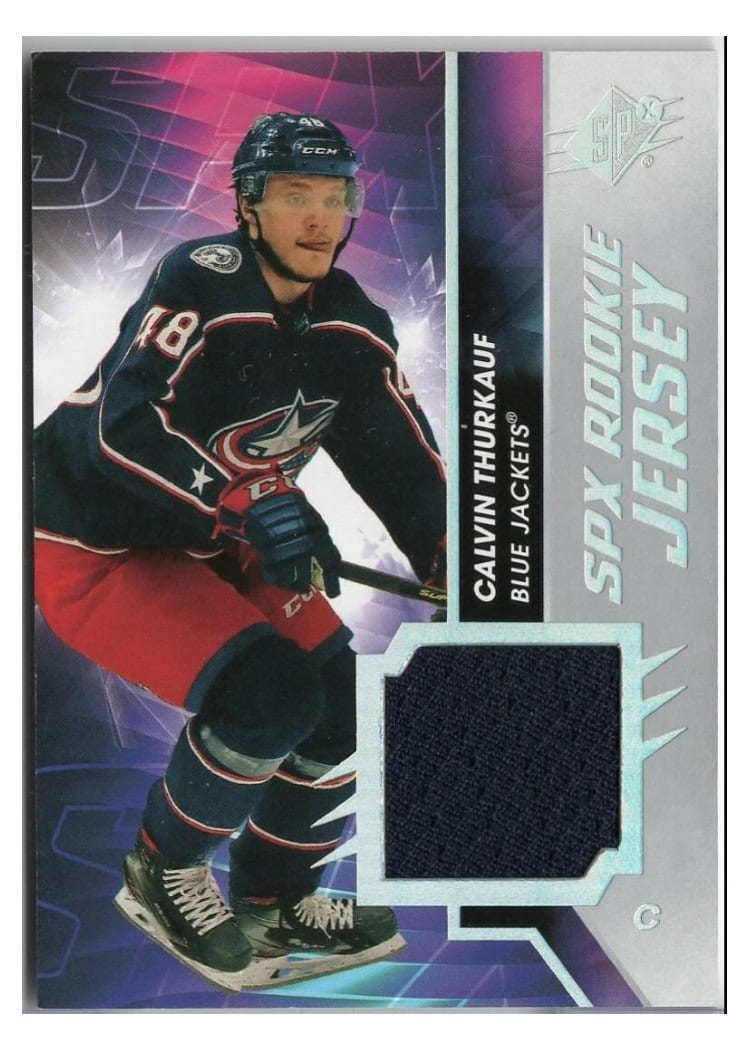 2020-21 SPx Rookie Jersey Calvin Thurkauf #RJ-CT card