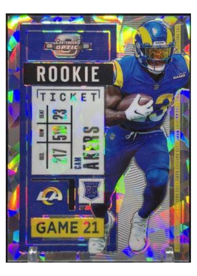 2020 Panini Contenders Optic Base Set Cam Akers #64 card