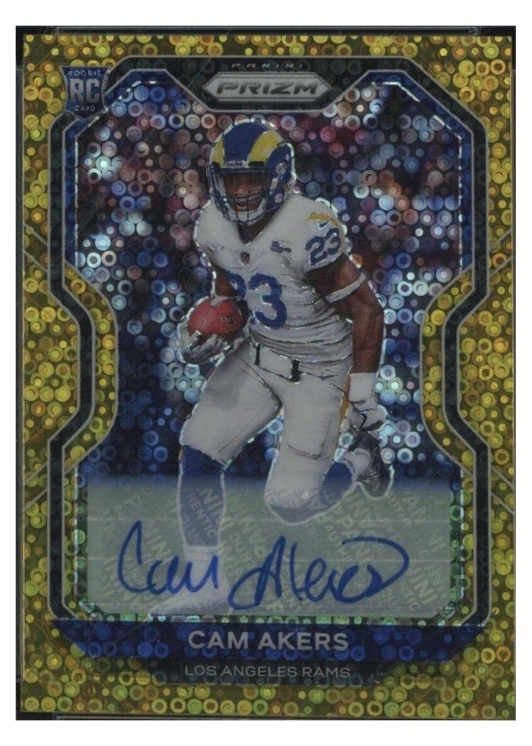 2020 Panini Prizm Cam Akers #376 card