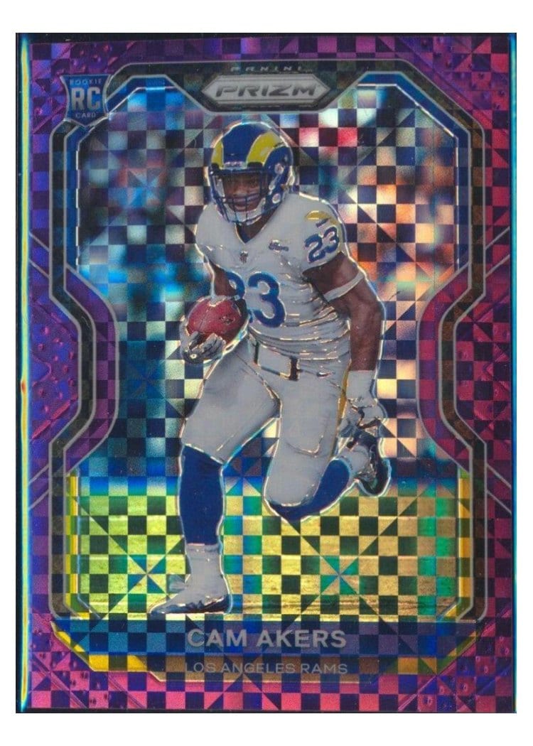 2020 Panini Prizm Cam Akers #376 card