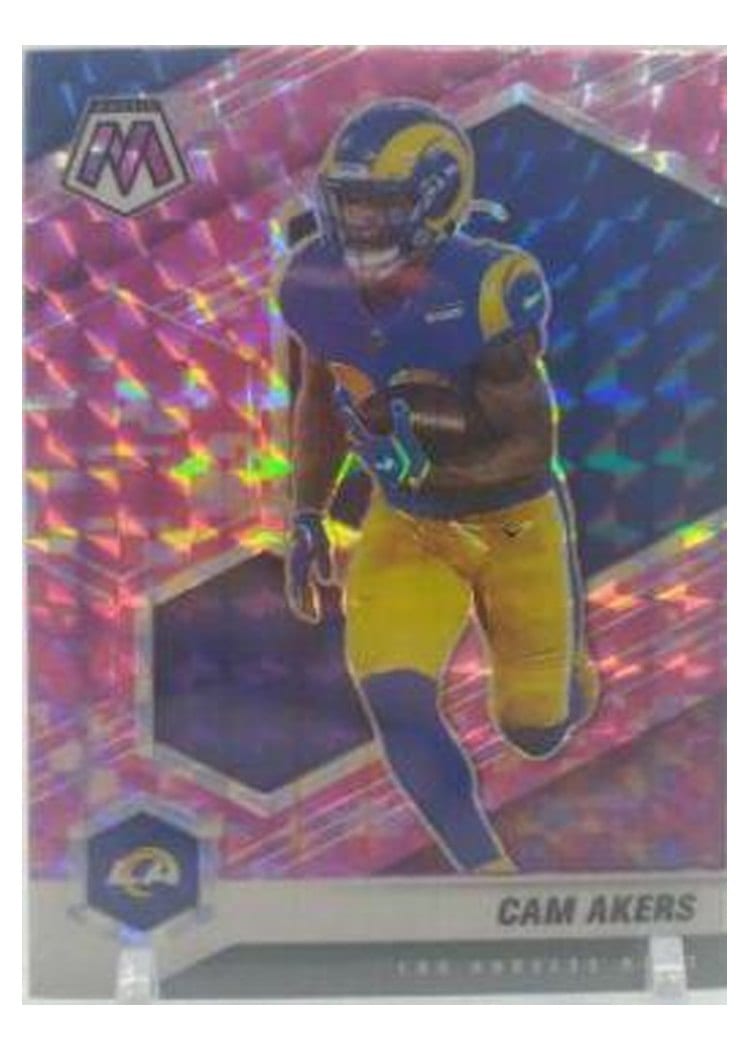 2021 Panini Mosaic Base Set Cam Akers #119 card