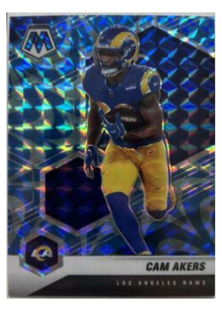 2021 Panini Mosaic Base Set Cam Akers #119 card