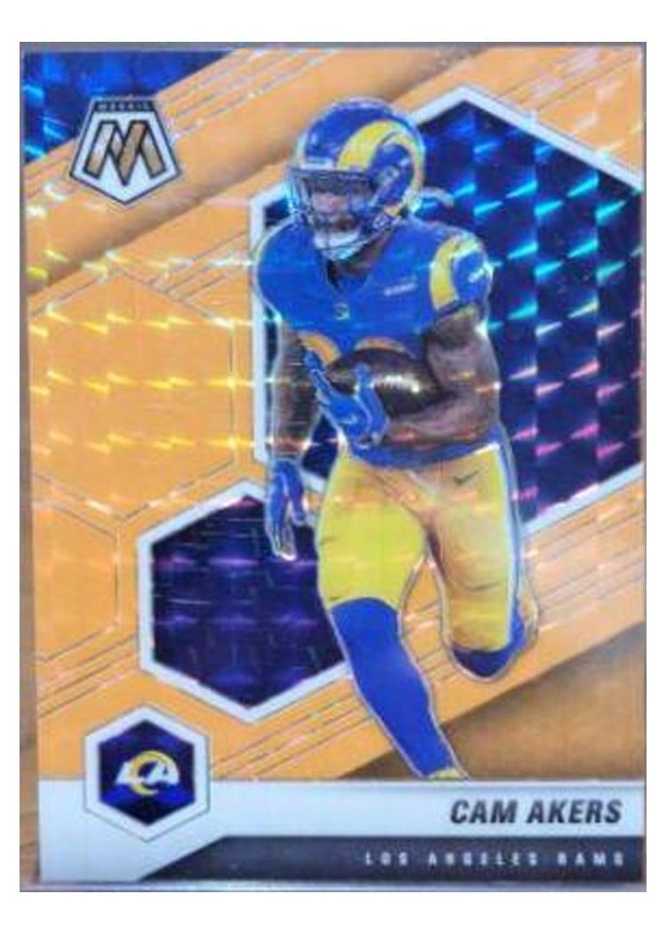 2021 Panini Mosaic Base Set Cam Akers #119 card