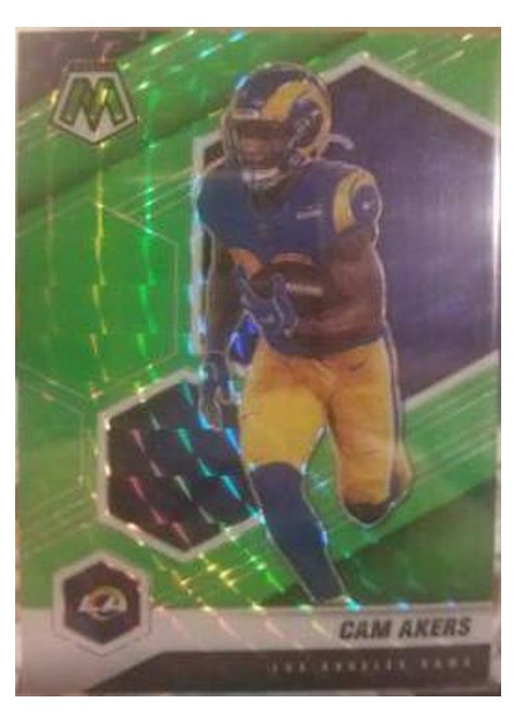 2021 Panini Mosaic Base Set Cam Akers #119 card