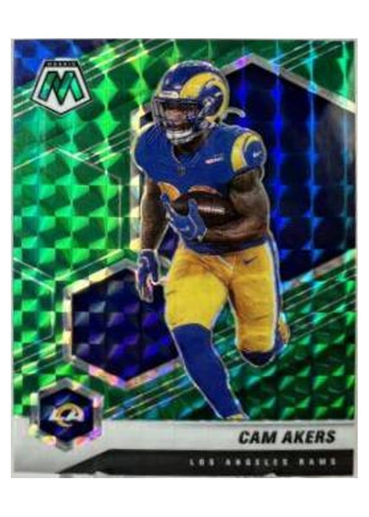 2021 Panini Mosaic Base Set Cam Akers #119 card