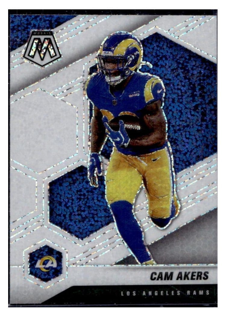2021 Panini Mosaic Base Set Cam Akers #119 card
