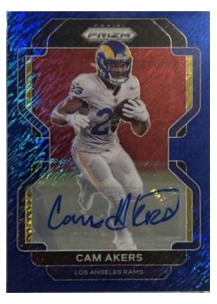 2021 Panini Prizm Base Set Cam Akers #68 card