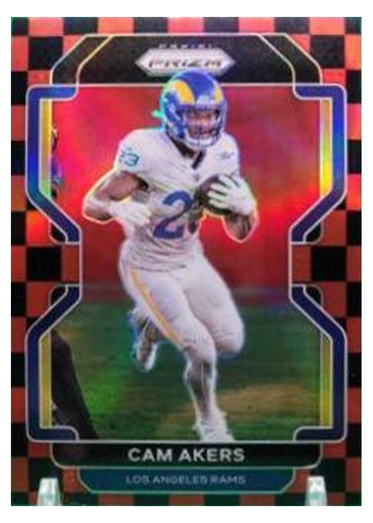 2021 Panini Prizm Base Set Cam Akers #68 card