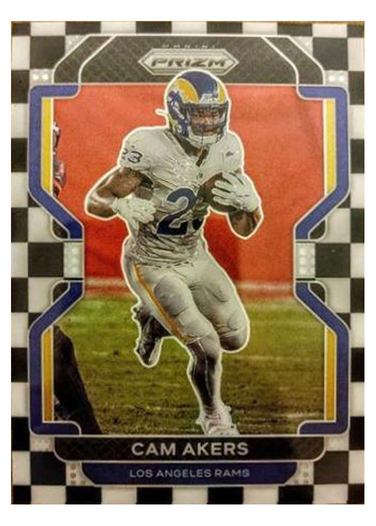 2021 Panini Prizm Base Set Cam Akers #68 card