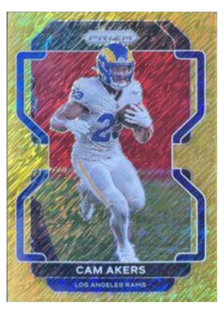 2021 Panini Prizm Base Set Cam Akers #68 card