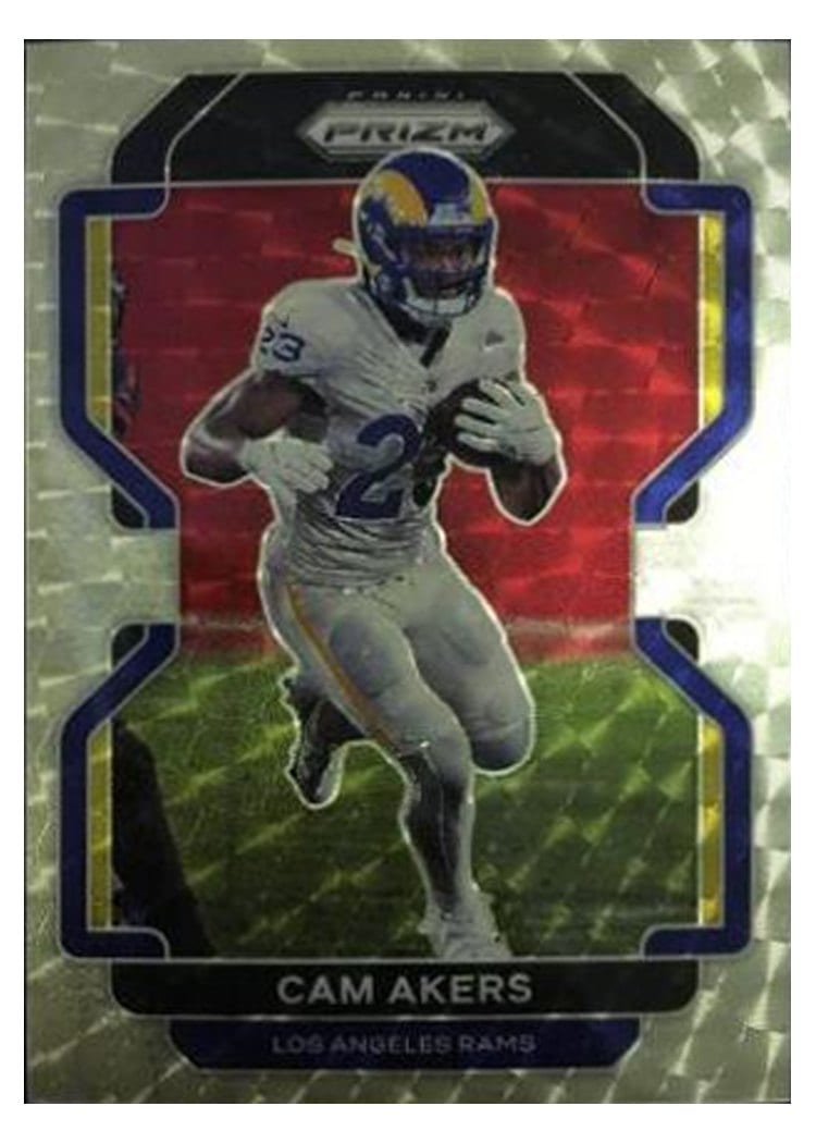 2021 Panini Prizm Base Set Cam Akers #68 card