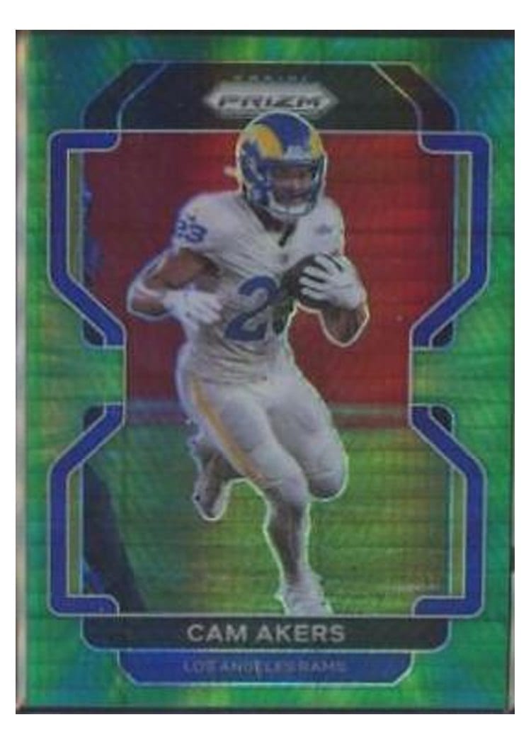 2021 Panini Prizm Base Set Cam Akers #68 card