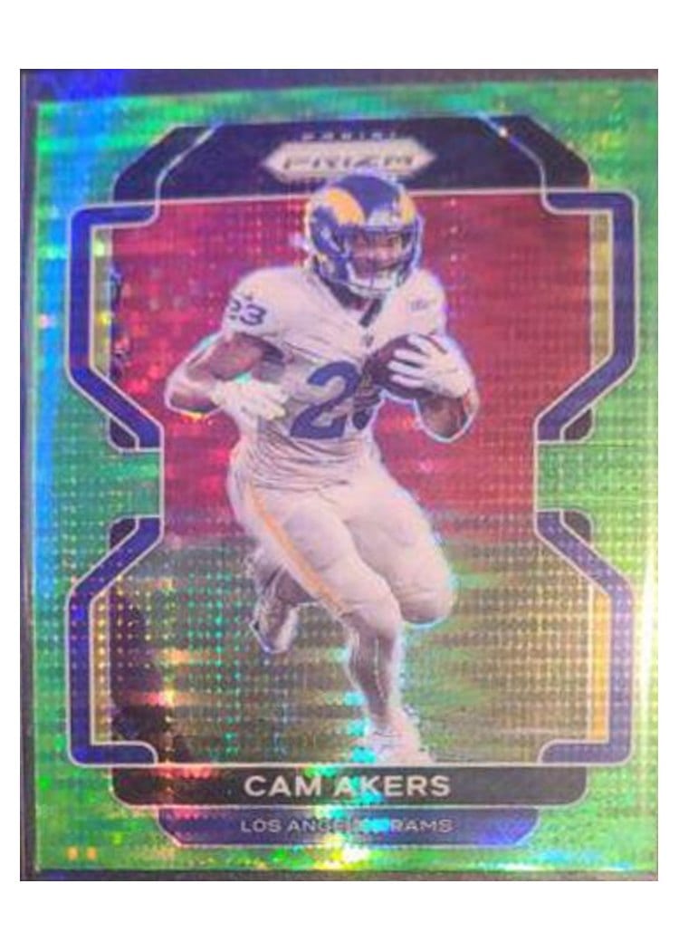 2021 Panini Prizm Base Set Cam Akers #68 card