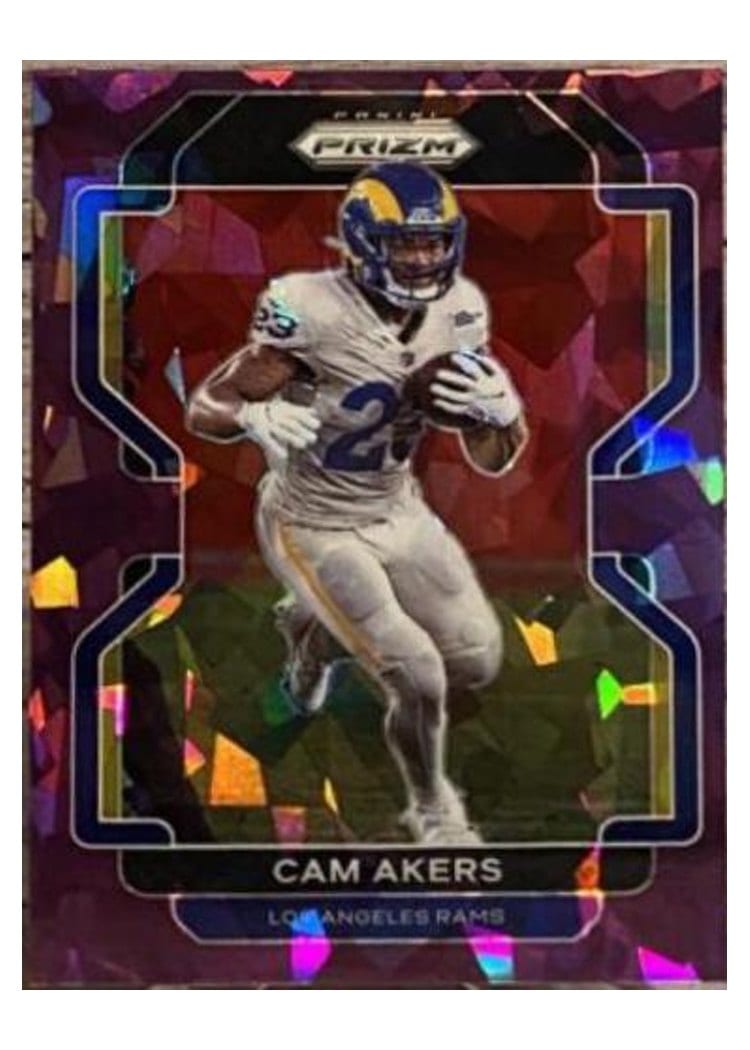 2021 Panini Prizm Base Set Cam Akers #68 card