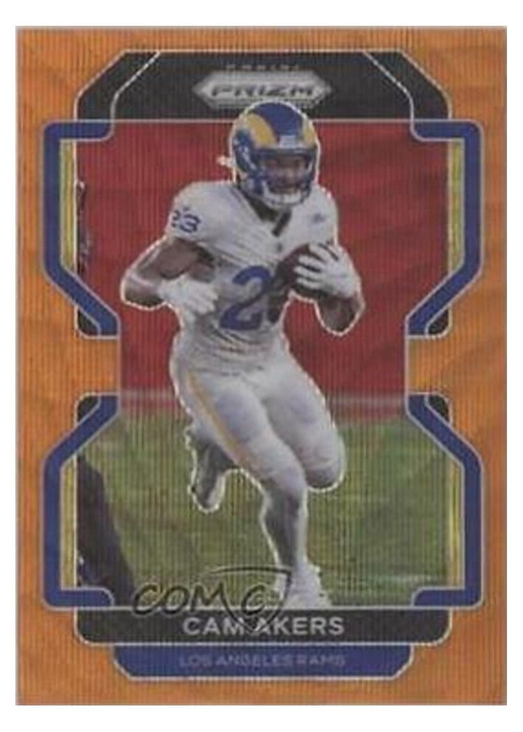 2021 Panini Prizm Base Set Cam Akers #68 card