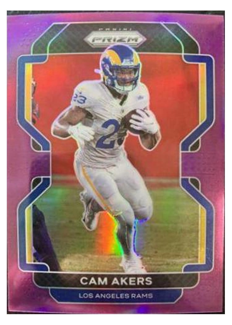 2021 Panini Prizm Base Set Cam Akers #68 card
